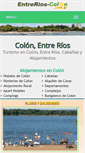 Mobile Screenshot of entrerios-colon.com.ar